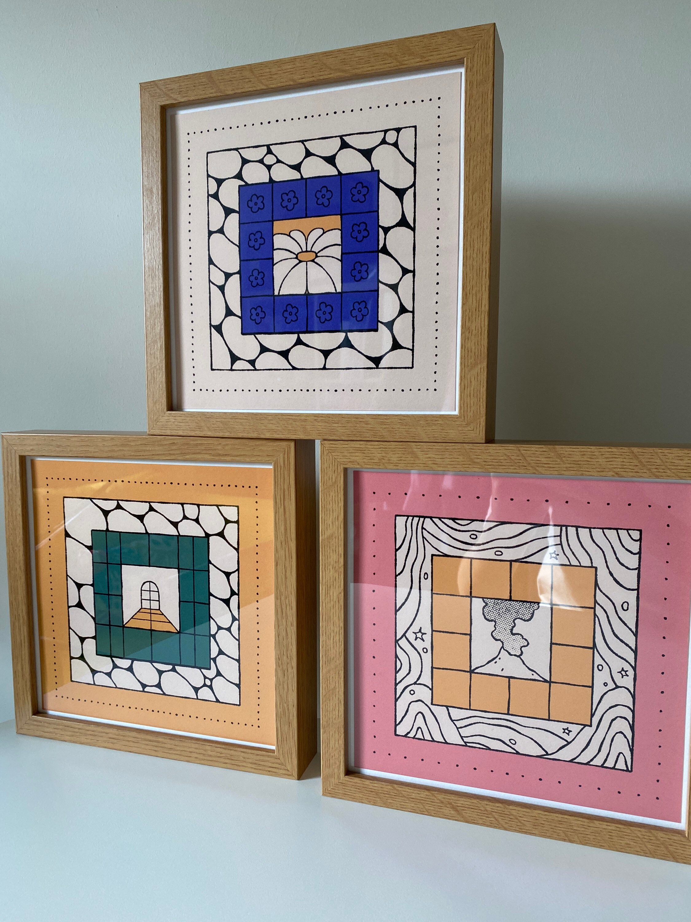 Borders 'window' - Art Print - Etsy