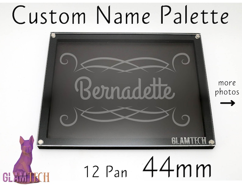 Amazon Com Empty Customizable Magnetic Makeup Palette With Mirror