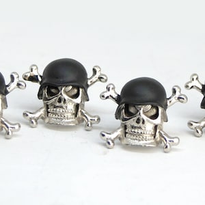 License plate custom bolts,frame screws,biker gift,skull,crossbones,black,helmet,motorcycle,chopper,badass,bobber,motorbike,bike