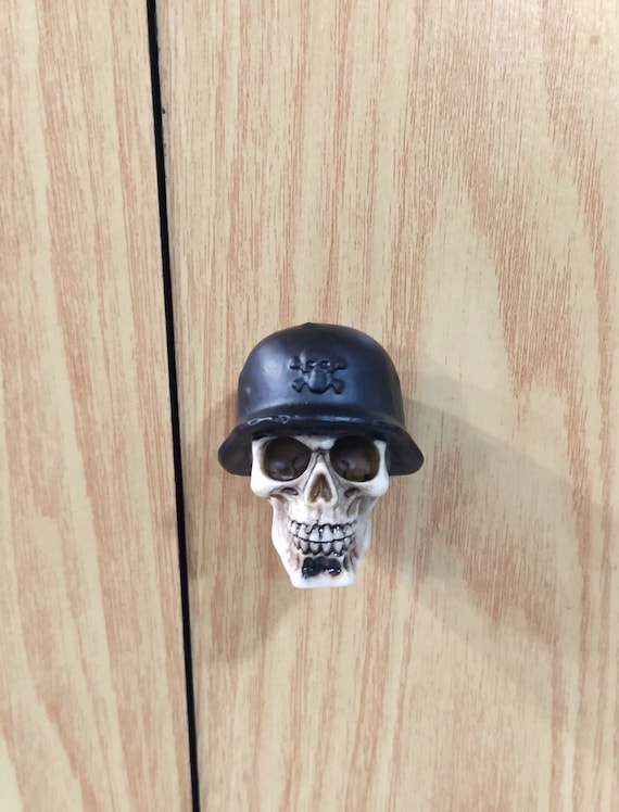 Skull pullDoor Drawer WardrobePull Knobtool Etsy