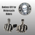 Custom License Plate Bolts – Biker Gift Set, number tag product logo