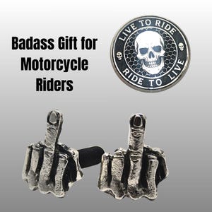 Tornillos personalizados para matrícula – Juego de regalo para motociclistas, etiqueta de número