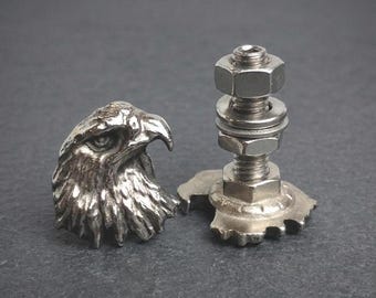 Eagle License Plate Bolts for Harley Davidson number tag screws