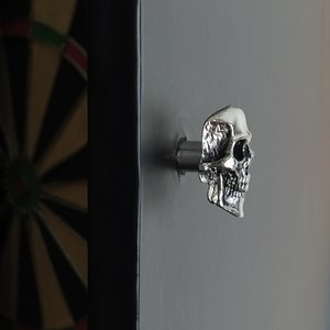 Skull pull, Door Drawer, Cabinet, Wardrobe,Pull, Knob,tool box,handle,cupboard,celtic,mancave,gift for him,