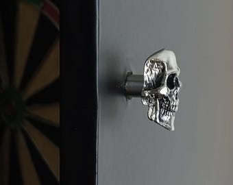 Skull Door Drawer pull , Cabinet, Wardrobe,Pull, Knob,tool box,handle,cupboard,celtic,mancave,gift for him,