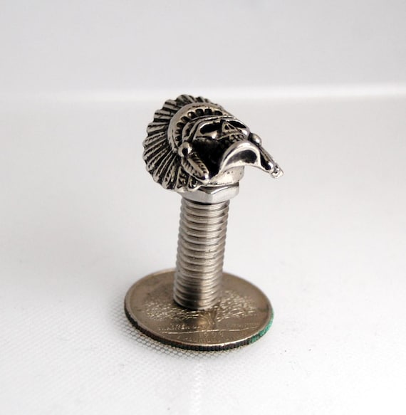 スカルチーフシートフェンダーボルトカスタムスクリュー（インディアン