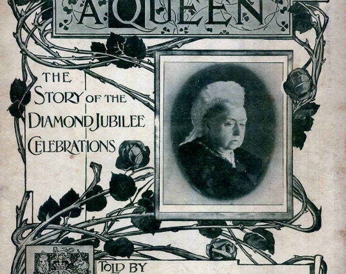 Queen Victoria Collection Original Victorian paper with a Mention of the Queen Plus a Magazine commemorating her life..Presentation Box