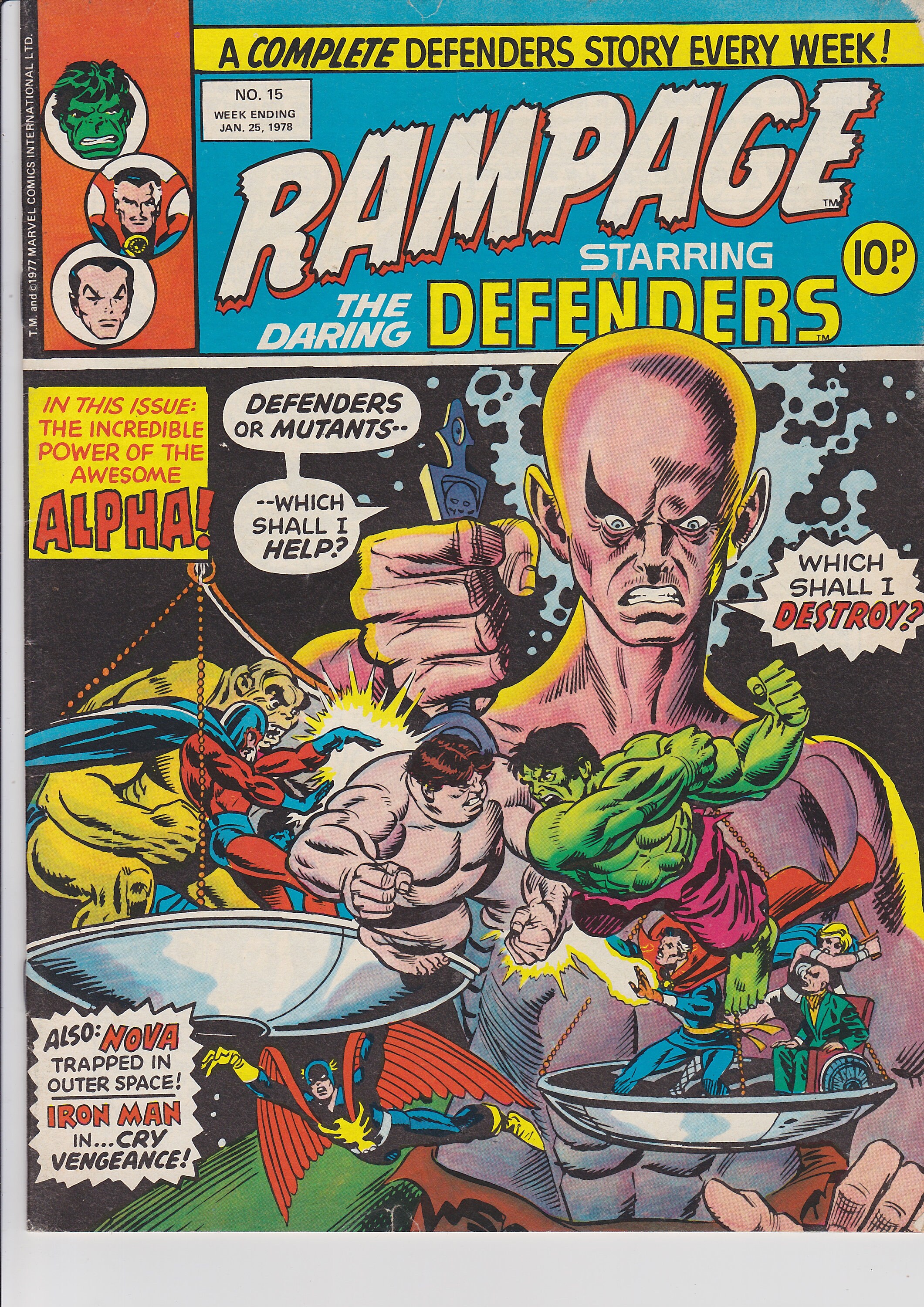 Original Rampage the Daring Comic. 36 Pages. Archive Gift