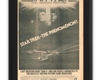スター・トレック 映画ポスタープリント – 1979年 日本映画複製版