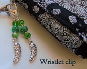 Silver pickle zipper pull - pickle jar decor - dilly dilly lovers - party favors - Christmas pickle ornament - mini tree decorations