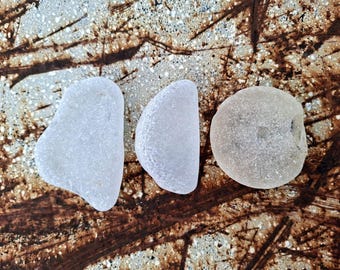 Chunky Adriatic Sea Glass Shards: Croatian Beach Art Supply