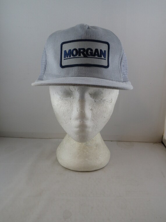 Vintage Corduroy Trucker Hat - Morgan Patch - Adul