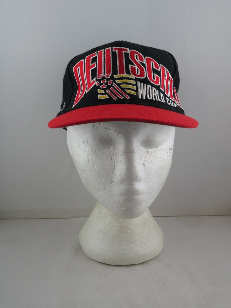 Vintage Soccer Hat Germany 1994 World Cup Oversized Script Etsy