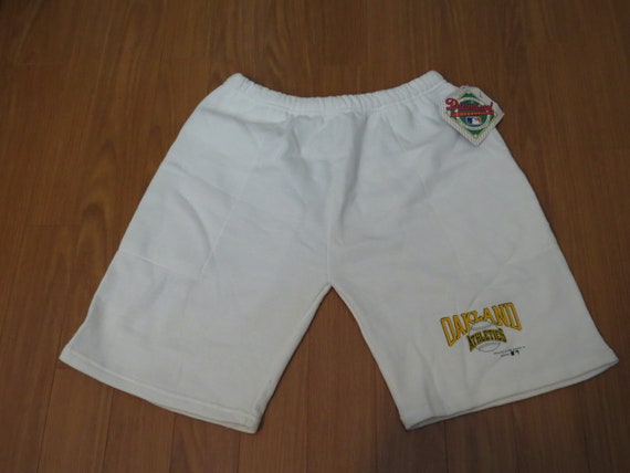 Oakland A's Shorts (VTG) - 1990s Sweat shorts by B