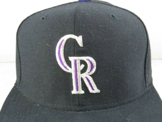 Colorado Rockies Hat VTG 1990s Pro 