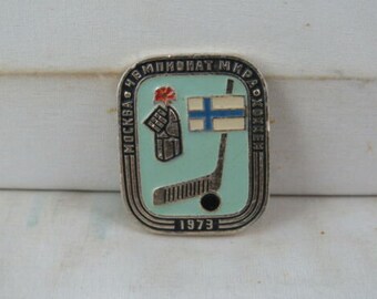 FINLAND ICE HOCKEY FEDERATION OFFICIAL PIN 