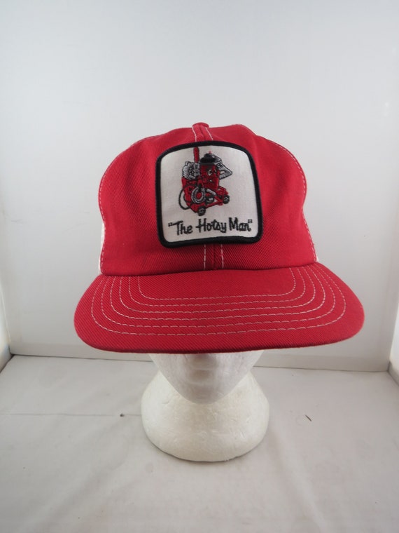 Vintage Patch Trucker Hat Hotsy The Hotsy Man Adult | Etsy
