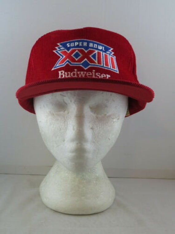 Vintage Corduroy Hat Superbowl 23 by 