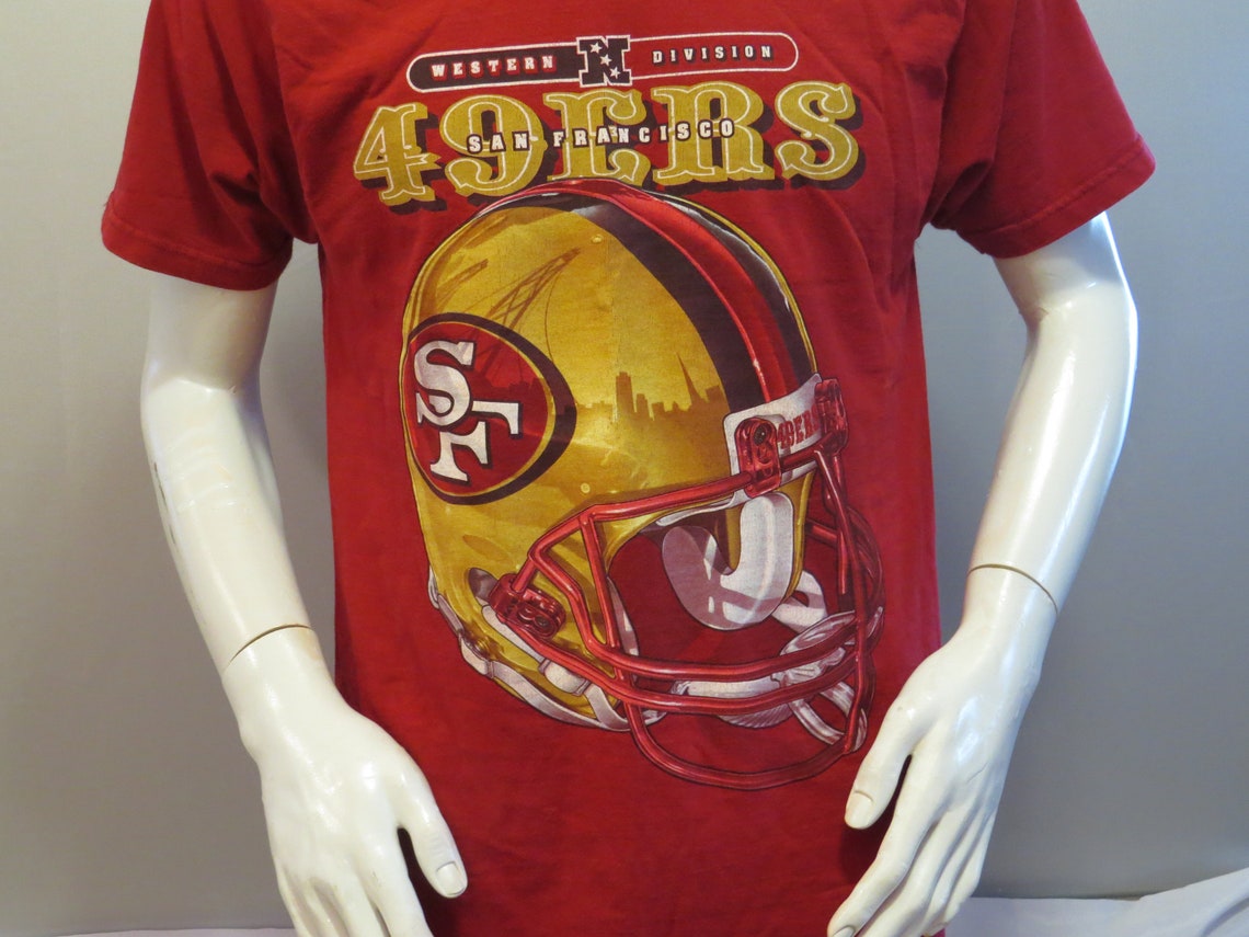 San Francisco 49ers Shirt vTG Helmet with Golden Gate | Etsy