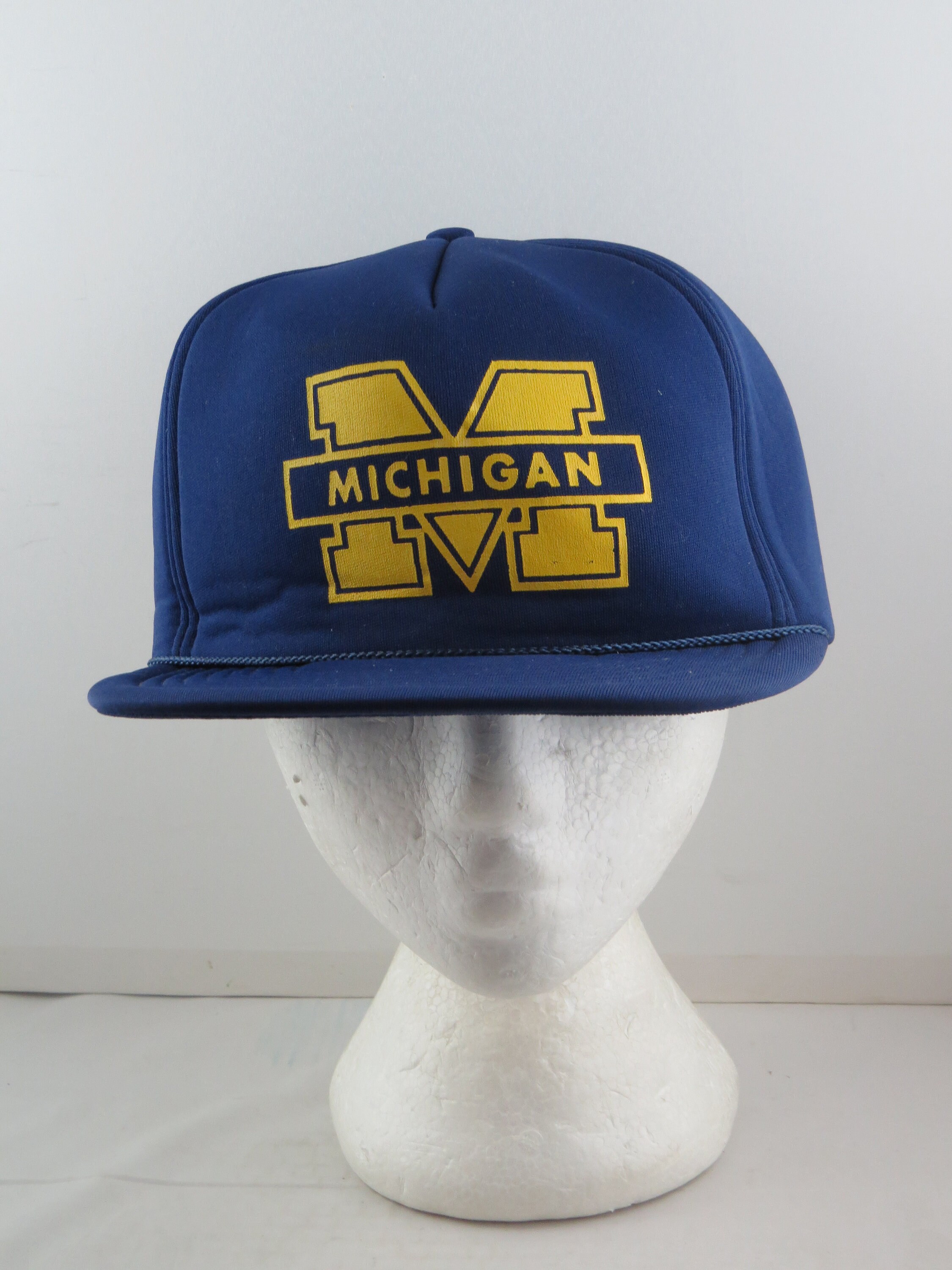 Michigan Wolverines Hat VTG Screened 