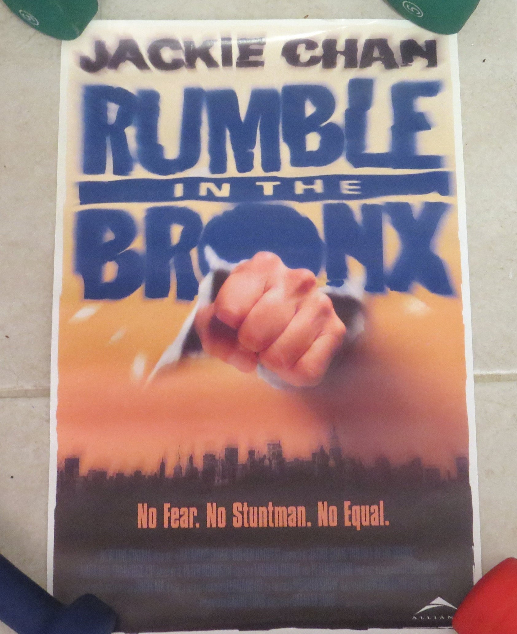 Rumble In The Bronx Movie Poster Canadian Home Video Release Etsy
