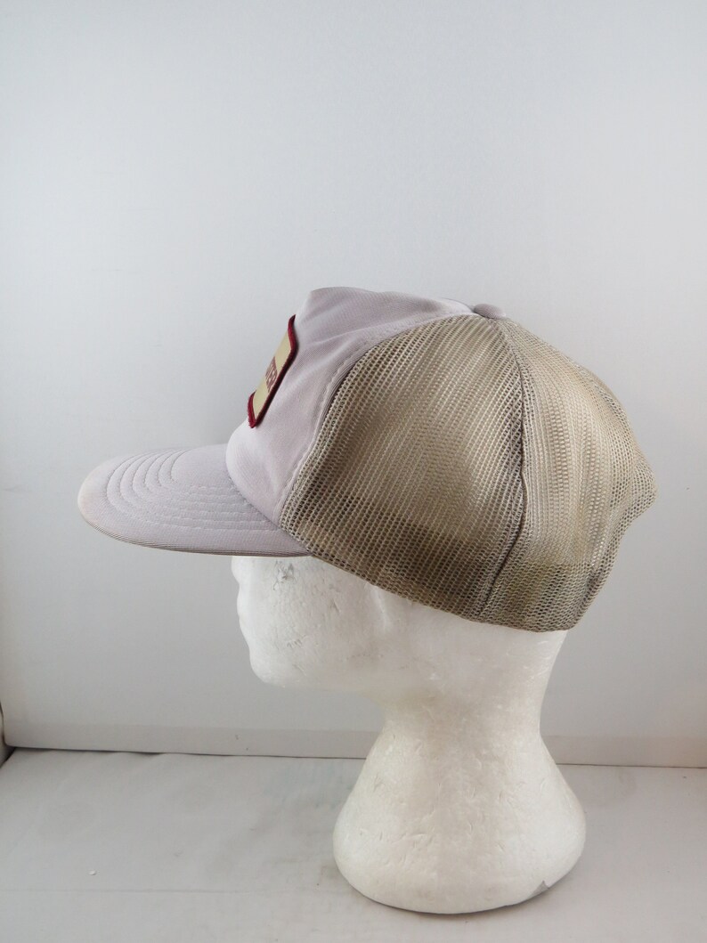 Adult Snapback Vintage Patched Trucker Hat McAllister Trucking Ontario Canada
