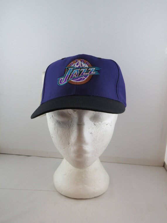 vintage utah jazz hat