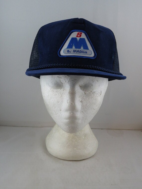 Vintage Corduory Hat - Madill Logging - Adult Snap