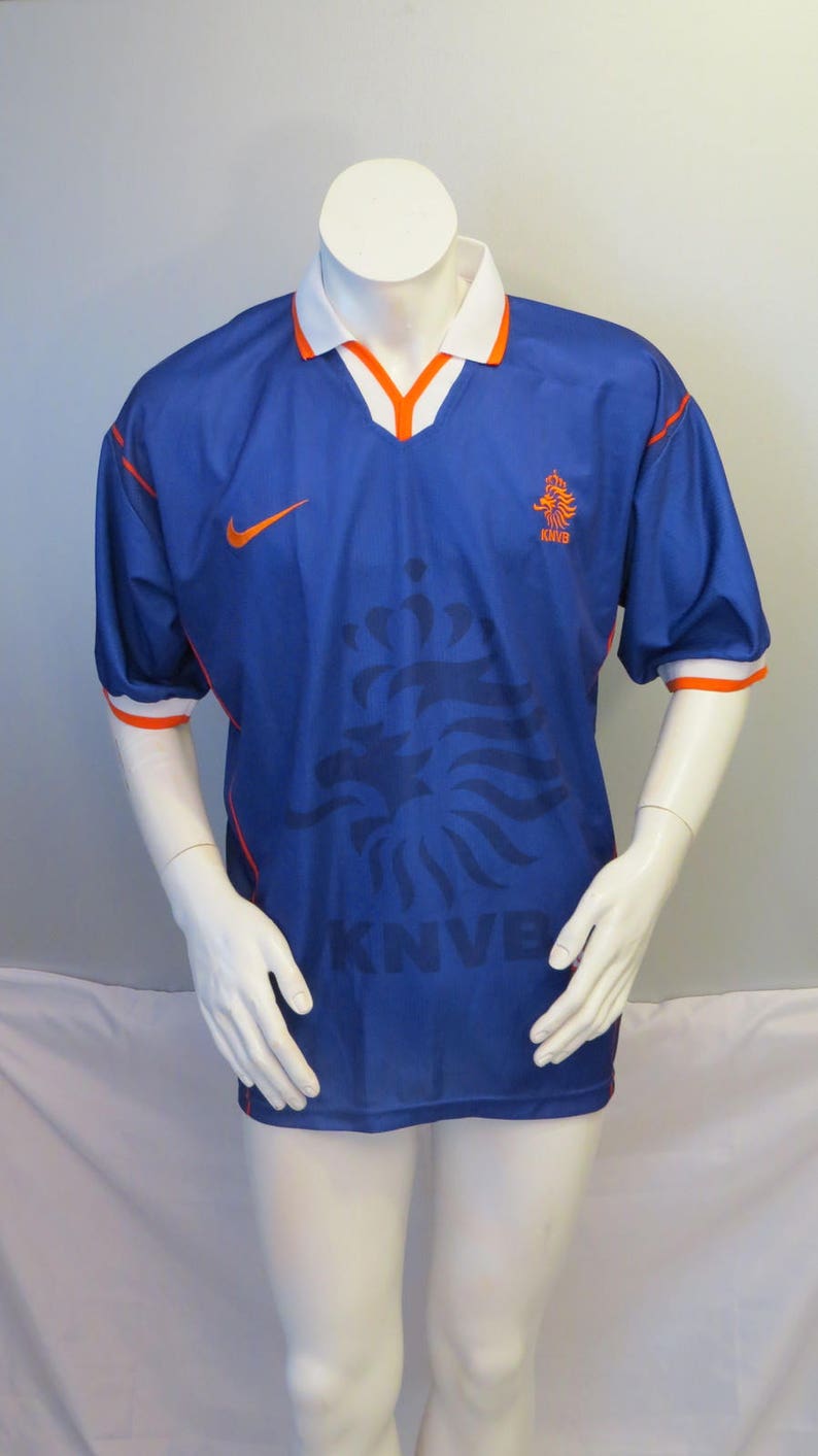 Team Netherlands Jersey 1996 T0 1998 Away Jersey Nike Etsy