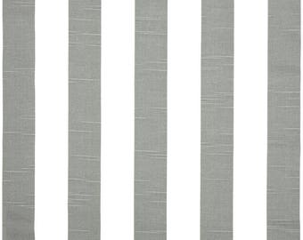 Premier Prints Stoff | Streifenstoff | Grauer Stoff | Polsterstoff | Premier Streifen Sturmstoff | Stoff | Made in USA