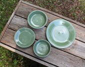 Individual Fiestaware in Sage Green