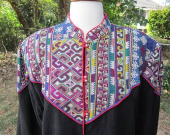 Thai Cross Stitch Tapestry Jacket
