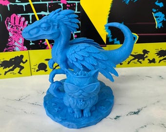 Estatueta do Carl Cat, o Explorador de Masmorras, Acessório para Cantinho de Leitura LitRPG, Decoração Impressa em 3D Princesa Donut