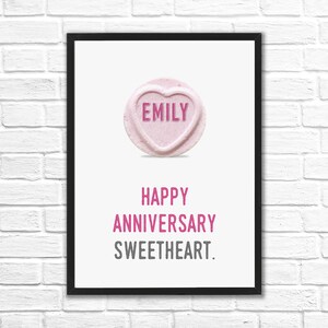 Regalo de aniversario personalizado