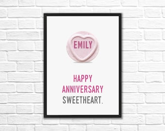 Personalised Anniversary Gift