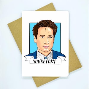 Carte Foxy Mulder X Files