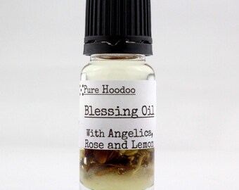 BLESSING Oil | Healing, Cleansing and Good Fortune - Pure Hoodoo | 10ml Handmade Magic Oil