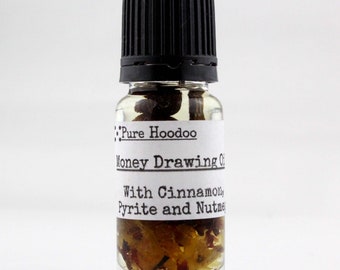MONEY DRAWING Oil | Wealth, Business, and Gambling Luck - Pure Hoodoo | 10ml Handmade Magic Oil