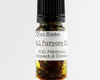 ALL PURPOSE Oil | Love, Luck, Money, Blessings, Happiness, and Honey Jar Work - Pure Hoodoo | 10ml Handmade Magic Oil