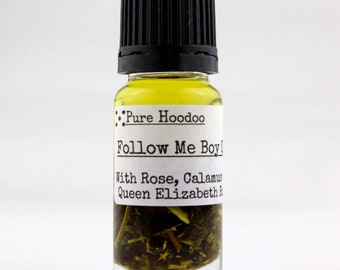 FOLLOW ME BOY Oil | Attract or Dominate a Lover - Pure Hoodoo | 10ml Handmade Magic Oil