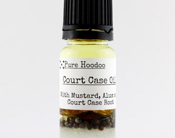 COURT CASE Oil | Success in Court and Legal Matters - Pure Hoodoo | 10ml Handmade Magic Oil