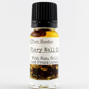 FIERY WALL of PROTECTION Oil | Protection and Banishing - Pure Hoodoo | 10ml Handmade Magic Oil