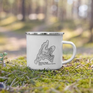 Electric Peak - Enamel Mug