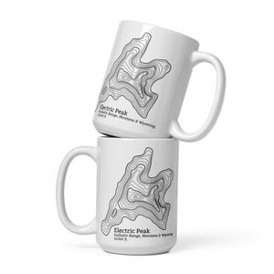 Electric Peak - White Mug