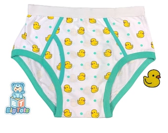 ABDL adult baby Ducky's Big Boy Briefs underwear ddlg big tots