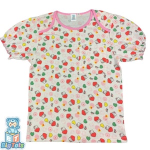 ABDL shorter style HEll0 KlTTY pocket lap shoulder shirt ABDL