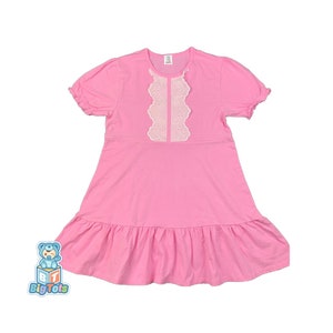 ABDL Pink with Lace Dress Adult Baby