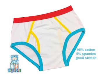 Slip ABDL bianchi, rossi, azzurri, gialli Adult Baby