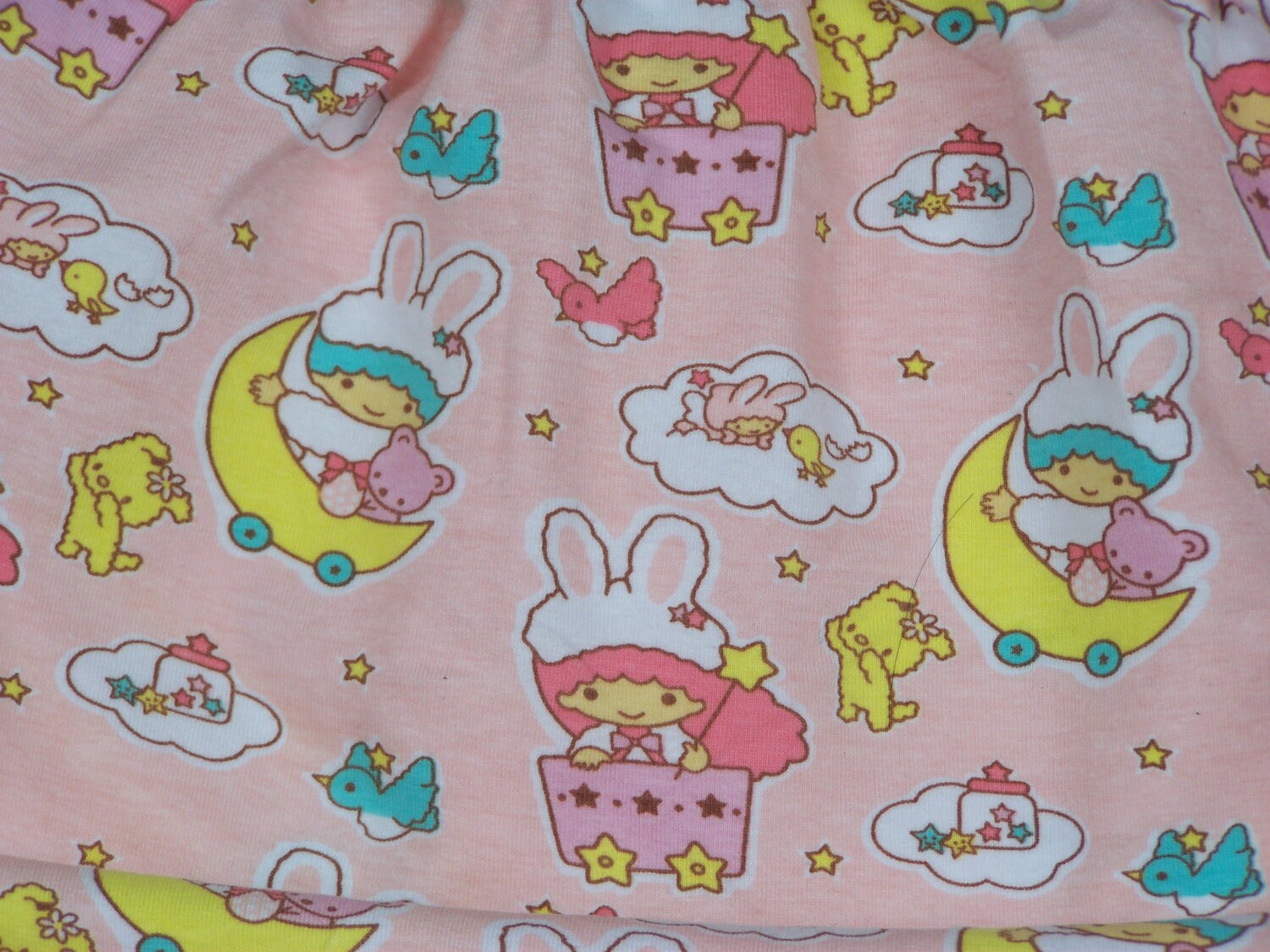 Small & Small Only Babies W/bunny Caps Snap Shoulder Adult Baby Shirt ...