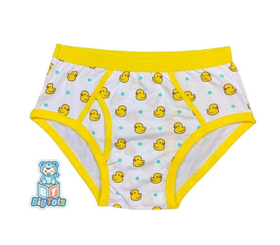ABDL adult baby Ducky's Big Boy Briefs underwear ddlg big tots